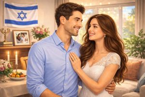 happiness wedding 300x200 - חתונה מקוונת במדינת יוטה בשביל ישראלים