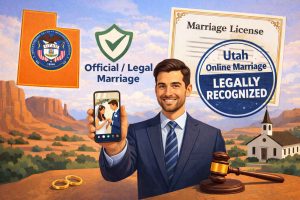 law wedding man 300x200 - חתונה מקוונת במדינת יוטה בשביל ישראלים